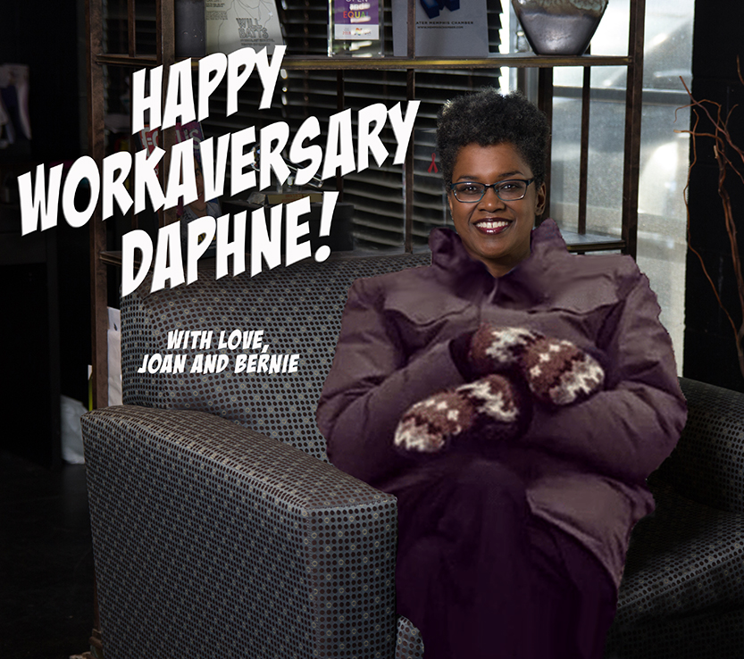 Workaversary: Daphne Butler 2