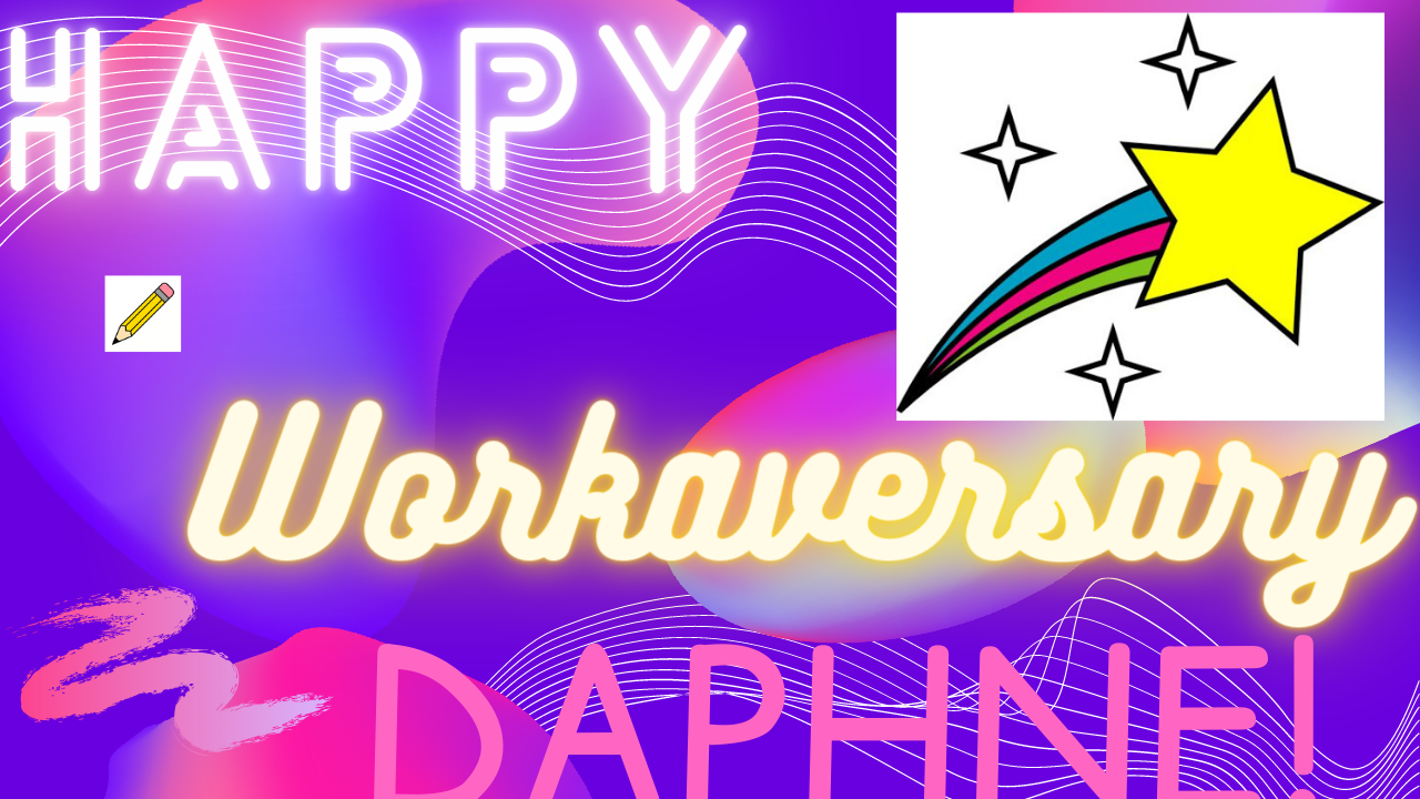 Workaversary: Daphne Butler 17