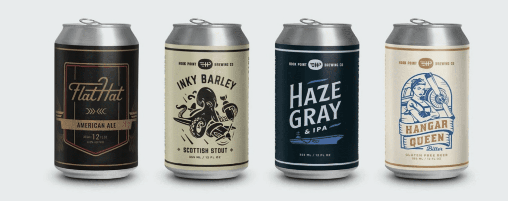 Hook Point's cans are designed by Paradigm. 
